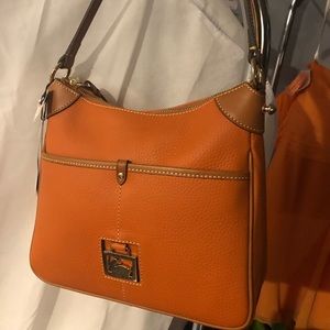 Dooney and Bourke orange Satchel